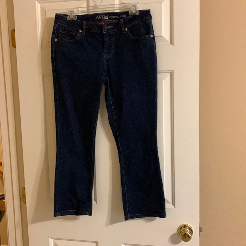 Apt. 9 cropped flare jeans size 6.